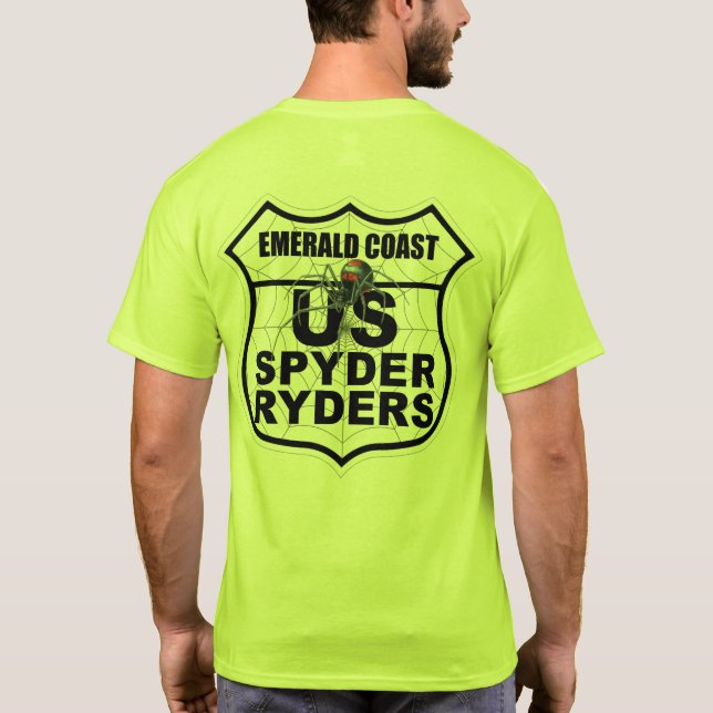 Emerald Coast Chapter - Logo Pocket Trans T-Shirt (Back)