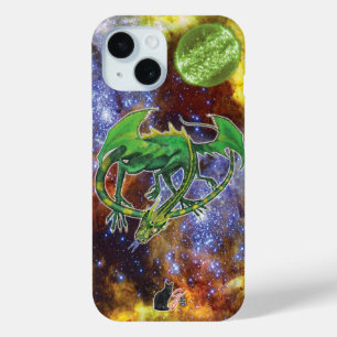 Emerald Cosmic Dragon Case-Mate iPhone Case