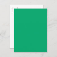 Emerald Custom Postcard Invitation Postcard