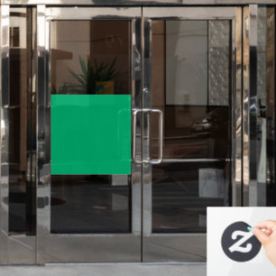 Emerald Custom Window Cling