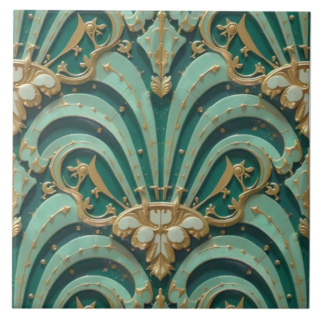 Emerald Diadem Tile (Front)