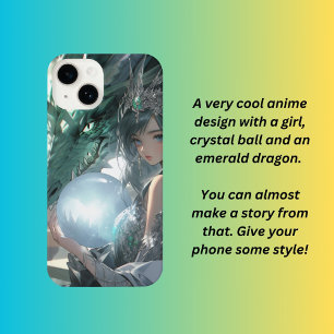 Emerald dragon summoner  iPhone 14 case