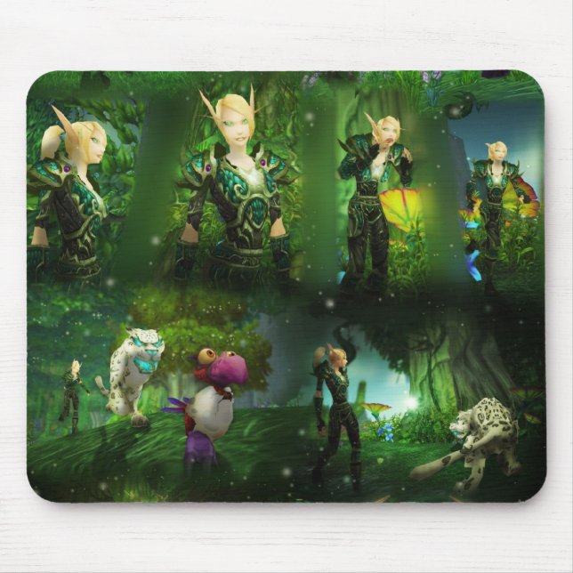Emerald Dream Basic Mouse Pad (Front)