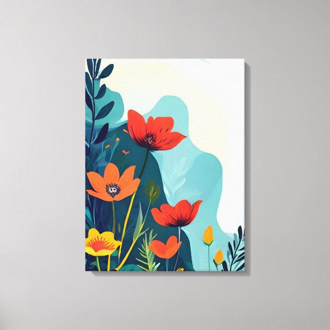 Emerald Dreamscape Canvas Print (Front)