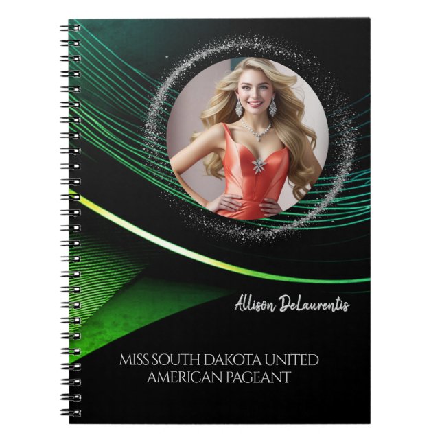 Emerald Dust Pageant Rehearsal Notebook (Front)
