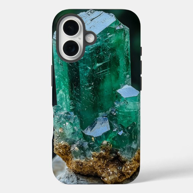 Emerald Essence Phone Case (Back)