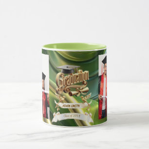 "Emerald Excellence: Gold & Green 2026 Edition" Mug