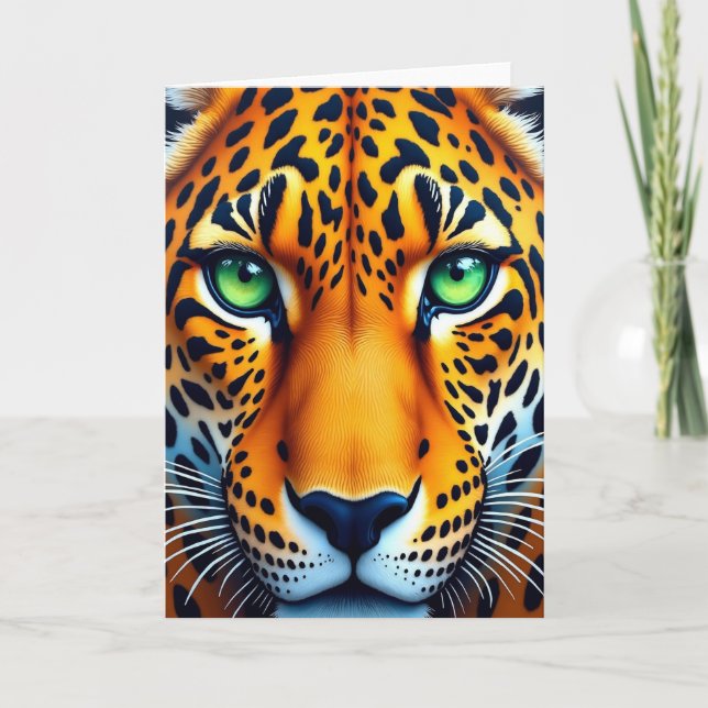 Emerald Eyes Fathers Day Card (Front)