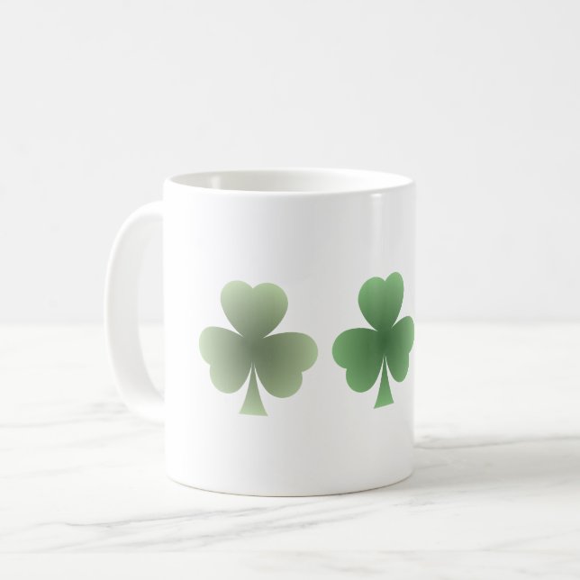 Emerald Flourish  Coffee Mug (Front Left)