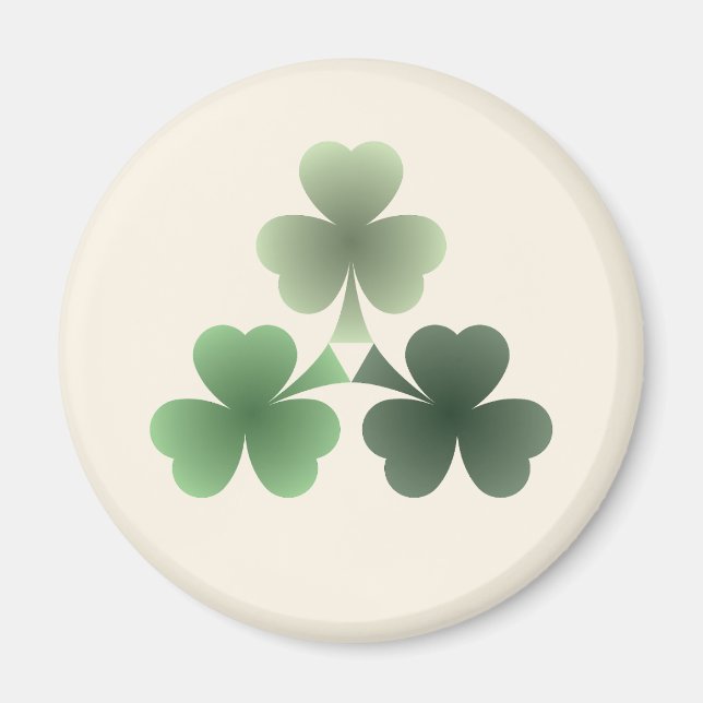 Emerald Flourish  Magnet (Front)