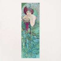 Emerald (Four Jewels), Alphonse Mucha