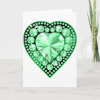 Emerald Gem Heart