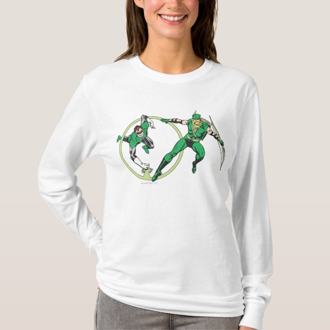 Emerald Gladiator & Emerald Archer T-Shirt (Front)
