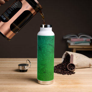 Emerald Gradient Water Bottle – Noise Texture