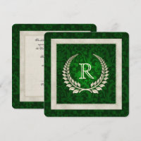 Emerald Green and Pearls wedding vow renewal