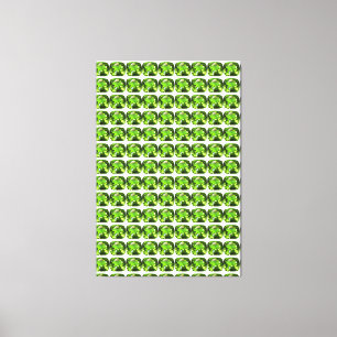 Emerald Green Canvas Print