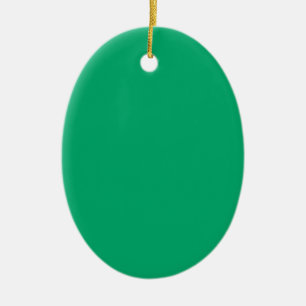 Emerald Green Custom Ornament