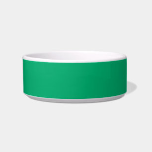 Emerald Green Custom Pet Bowl