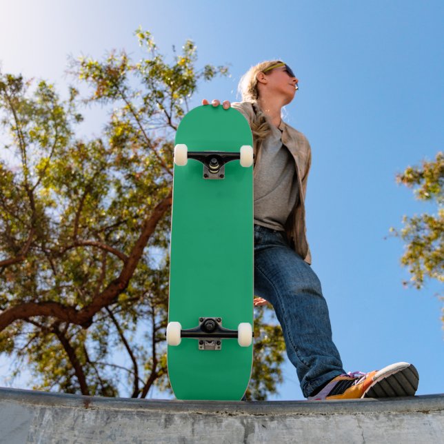 Emerald Green Custom Skateboard Deck (Outdoor 1)