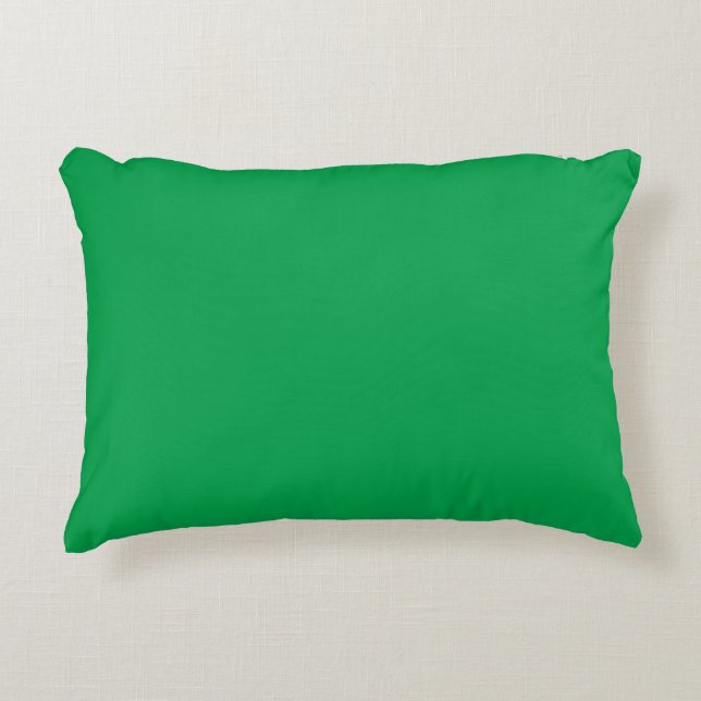 Emerald  green  decorative cushion (Front)