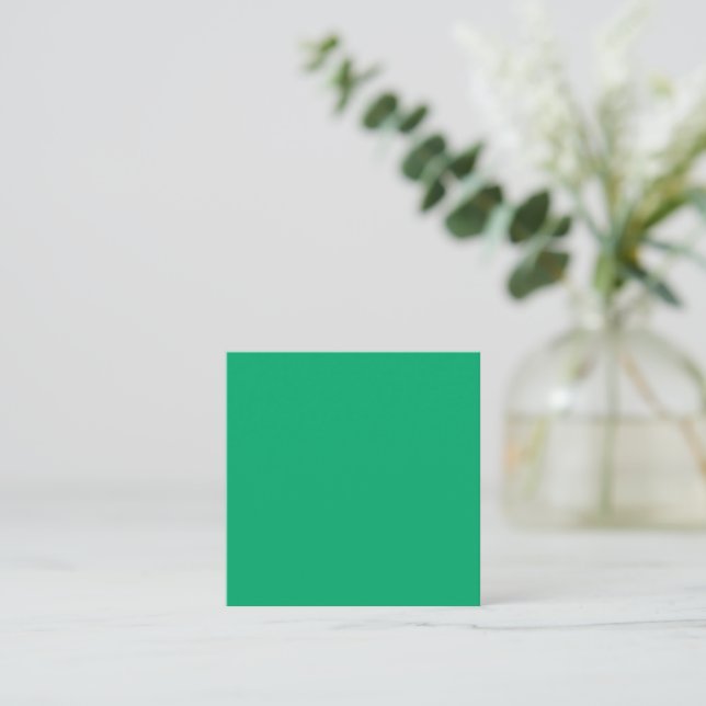 Emerald Green Discount Card Template – Customise (Standing Front)