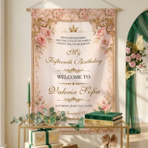 Emerald Green Gold Butterfly Quinceañera 15th