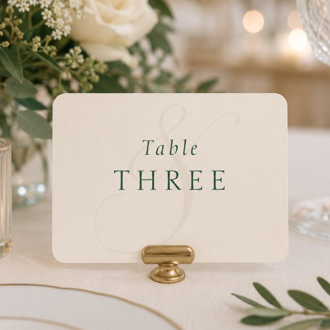 Emerald Green Gold Monogram Wedding Table Place  (Elegant Emerald Green Gold Monogram Wedding Table)