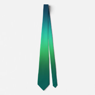 Emerald Green Gradient Necktie