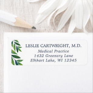 Emerald Green Leaves Business