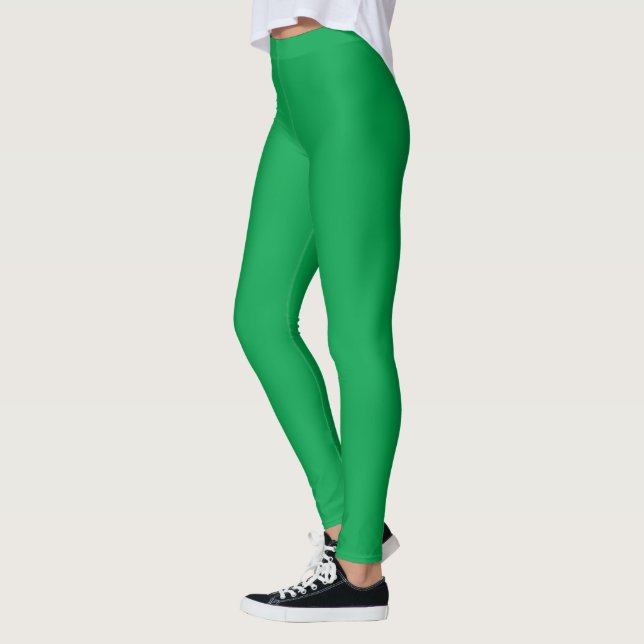 Emerald  green  leggings (Left)