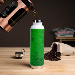 Emerald Green Marble Water Bottle