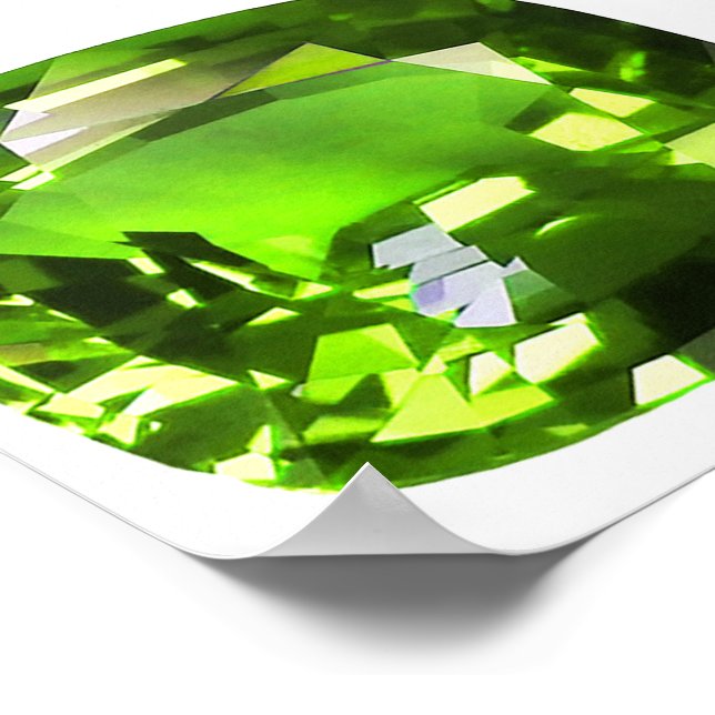 Emerald Green Poster (Corner)