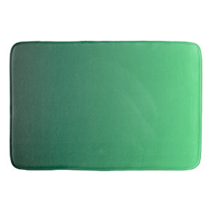 Emerald Green Shades Bath Mat
