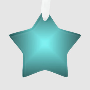 Emerald Green Star>Christmas Ornament