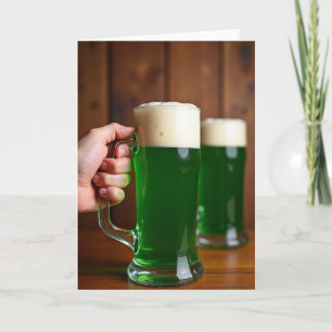 Emerald Green Toast Card