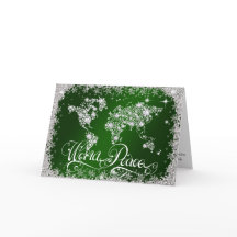 Emerald Green  WORLD PEACE Diamonds PERSONALIZED