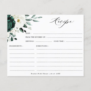 Emerald Greenery Eucalyptus Bridal Shower Recipe