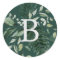 Emerald Greenery | Green Monogram Envelope Seals