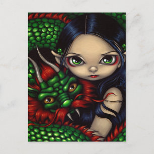 "Emerald Guardian" Postcard