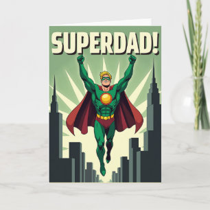 Emerald Hero Fathers Day Card