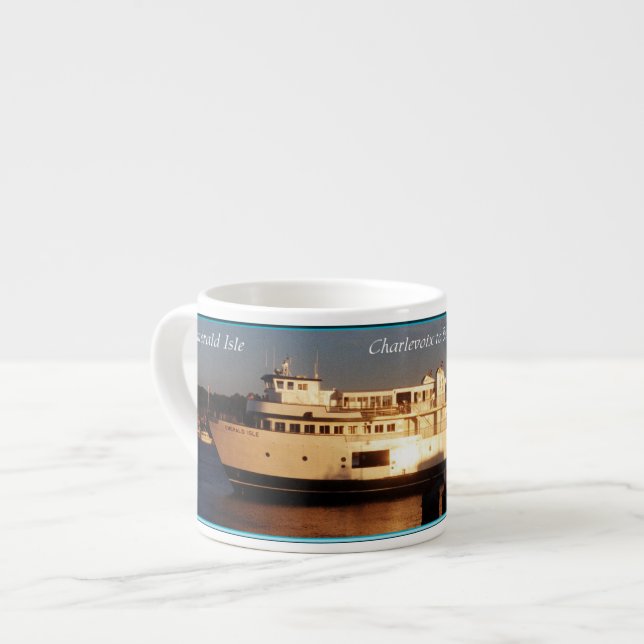 Emerald Isle espresso mug (Front Left)