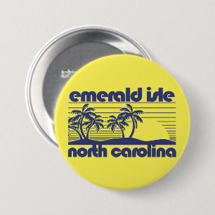 Emerald Isle,North Carolina 7.5 Cm Round Badge