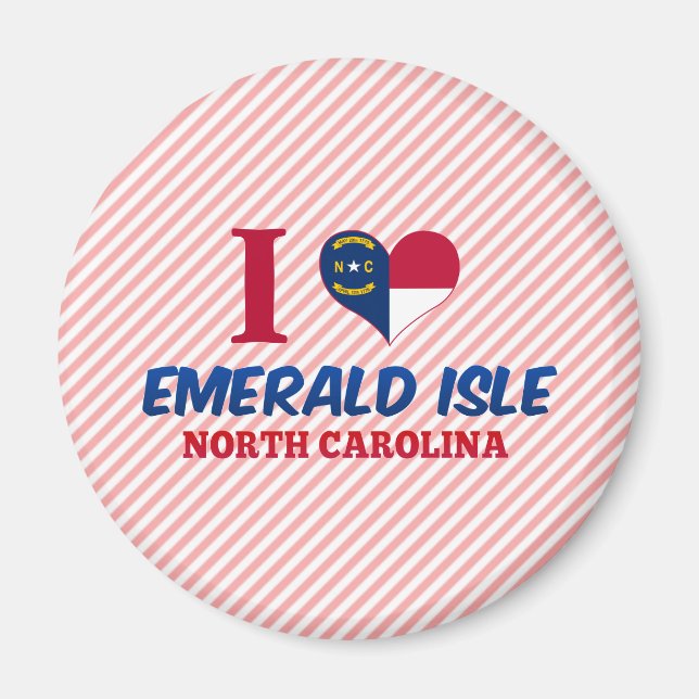 Emerald Isle, North Carolina Magnet (Front)
