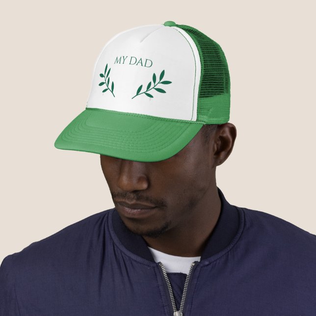 Emerald Ivy Father's Day Custom Hat for Dad (In Situ)
