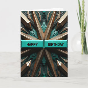 Emerald Jewel Birthday Card