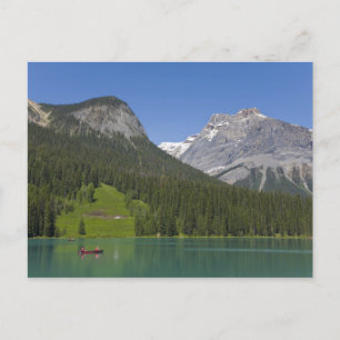 Emerald Lake, Canadian Rockies, British Postcard