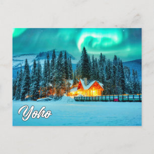 Emerald Lake & Lodge, Yoho National Park Postcard