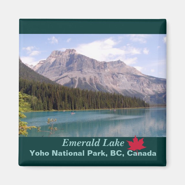 Emerald Lake/Yoho National Park, Canada Magnet (Front)