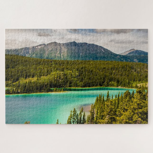 Emerald Lake Yukon Jigsaw Puzzle (Horizontal)