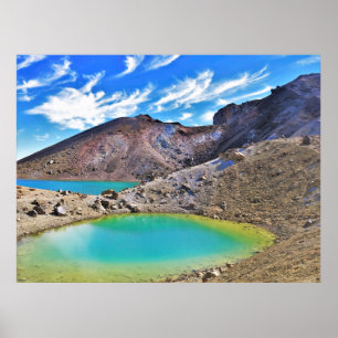 Emerald Lakes Poster